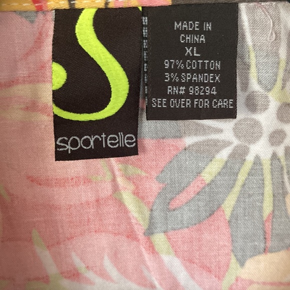 SPORTELLE💫 Women’s Floral Button-Up Stretch Jacket Blazer - Picture 10 of 12